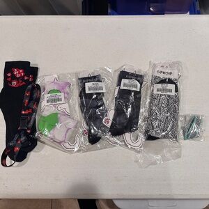 Ripndip 5 socks & 2 lanyard lot